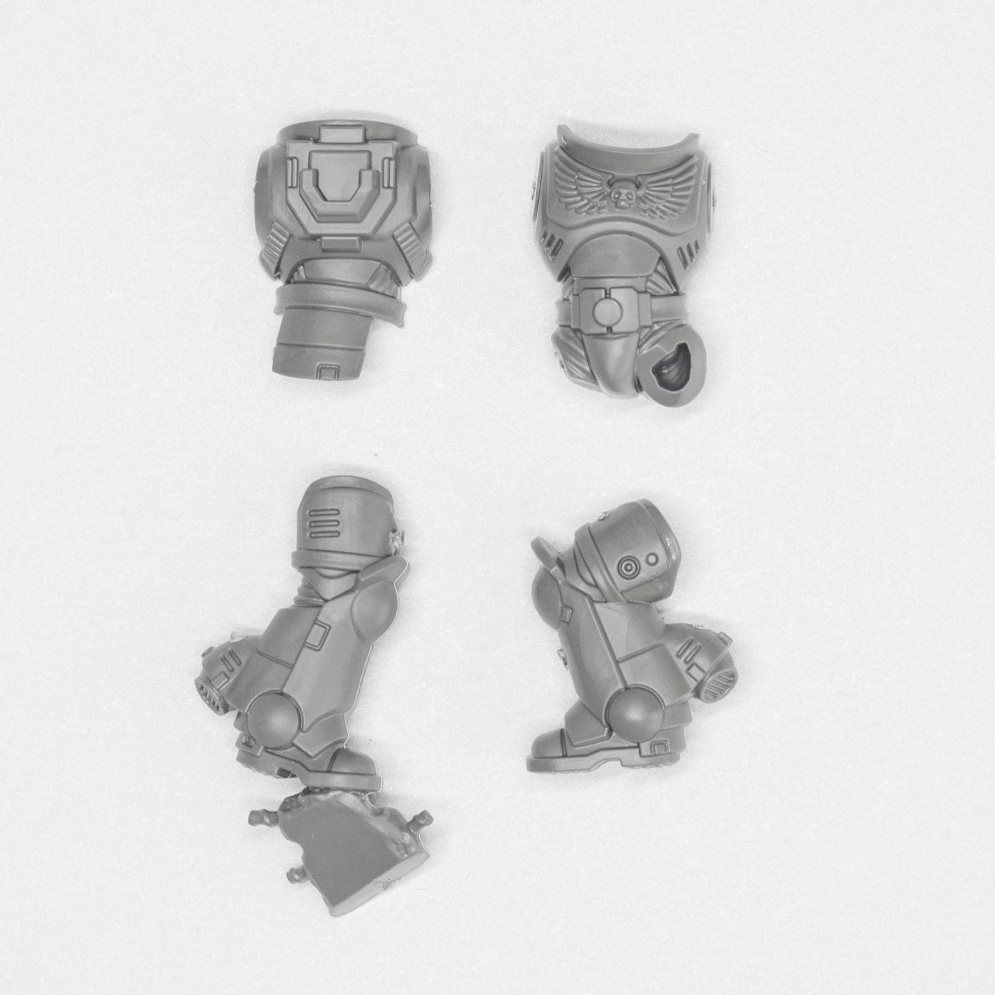 Space Marines Jump Pack Intercessors Legs and Torso C - Space Marines - Kitbash Bit