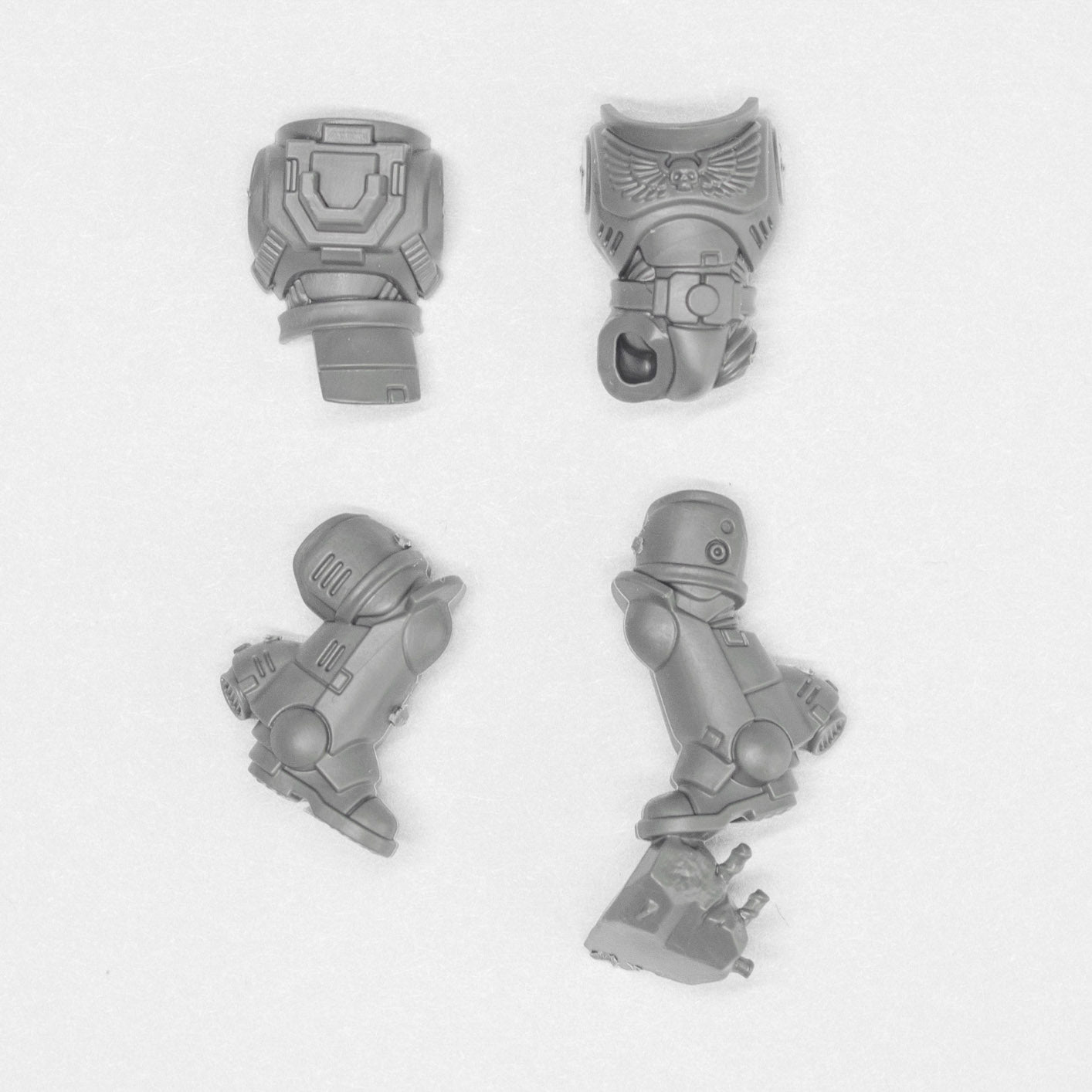 Space Marines Jump Pack Intercessors Legs and Torso E - Space Marines - Conversion Part