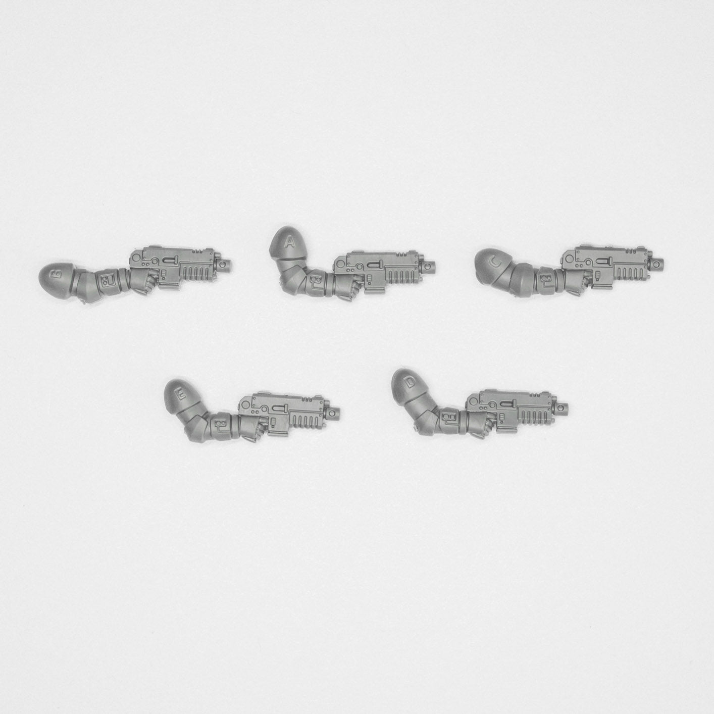 Space Marines Jump Pack Intercessors Heavy Bolt Pistol x 5 - Space Marines - Kitbash Bit