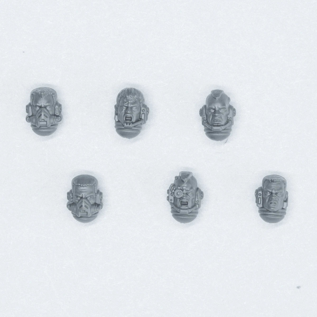 Warhammer 40K Space Marines Jump Pack Intercessors Heads x 6 Bits Bitz