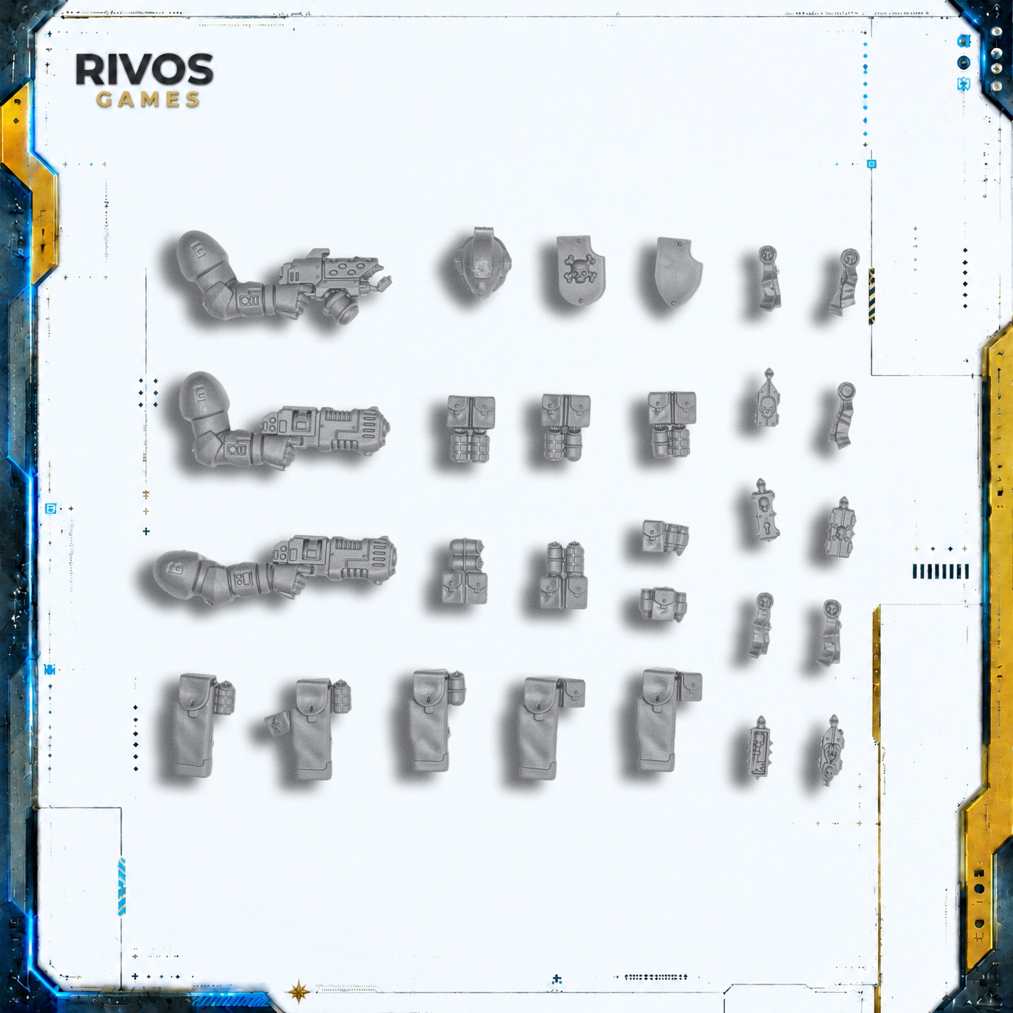 Warhammer 40K Space Marines Jump Pack Intercessors Accessories - Bits (Bitz)