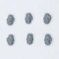 Warhammer 40K Space Marines Company Heroes Heads x 6 Bits Bitz