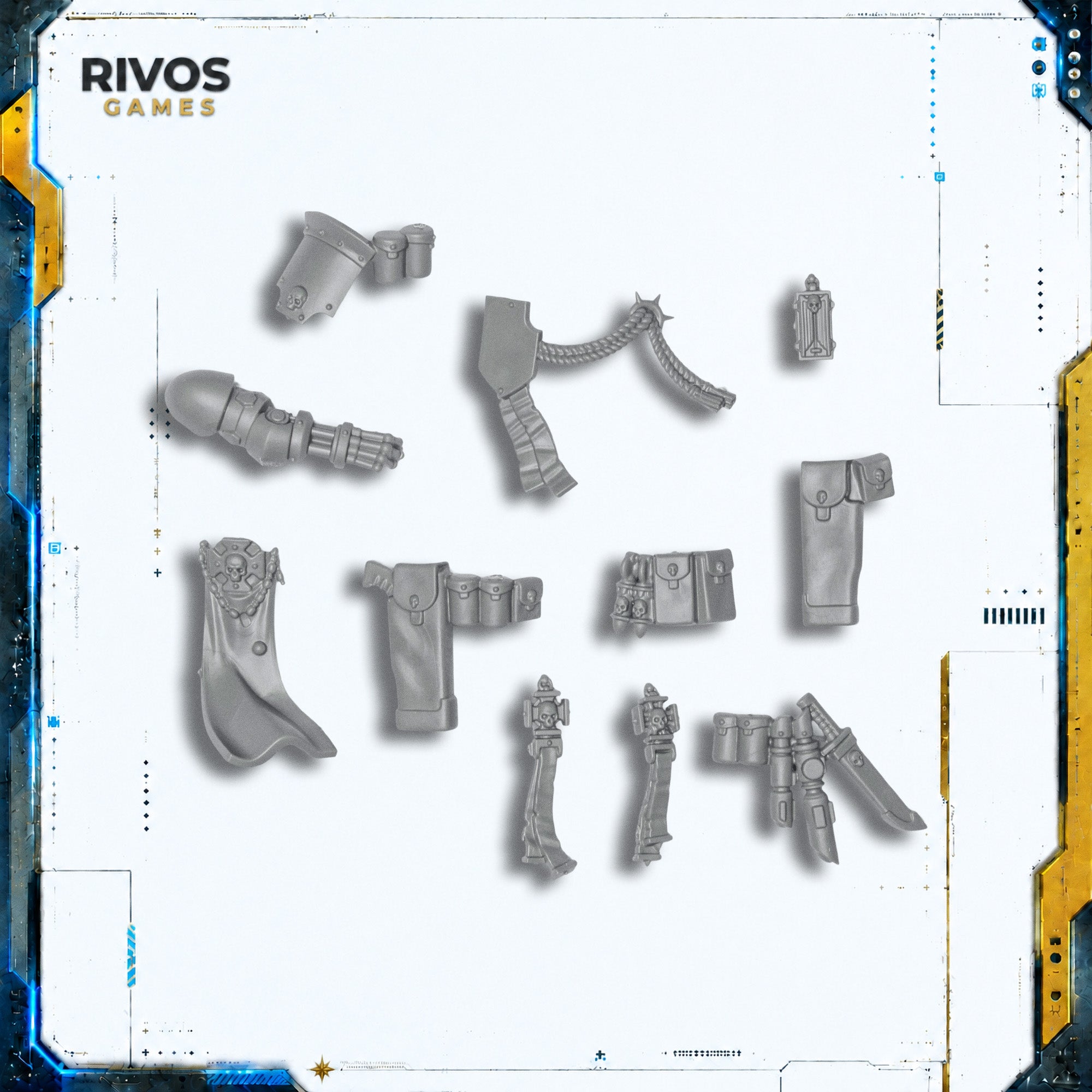 Warhammer 40K Space Marines Company Heroes Accessories - Bits (Bitz)