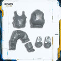 Warhammer 40K Astra Militarum Bullgryns Legs and Torso A - Bits (Bitz)