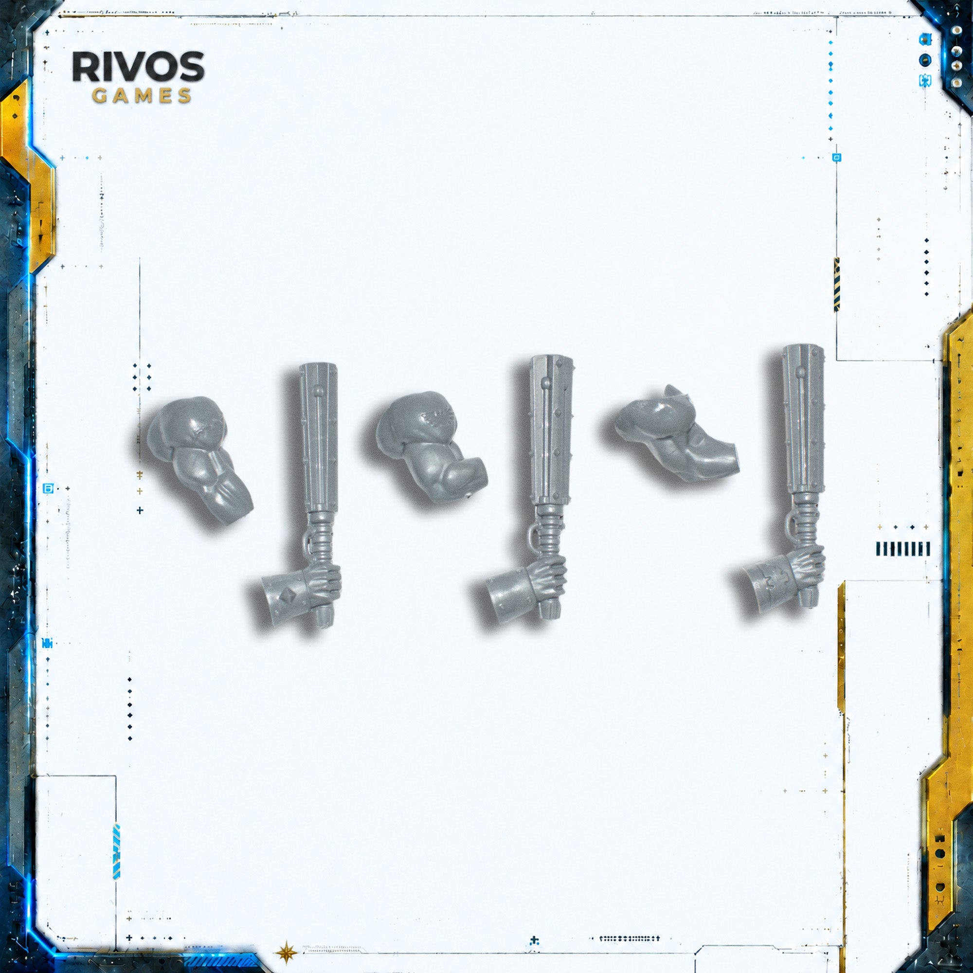 Warhammer 40K Astra Militarum Bullgryns Maul x 3 - Bits (Bitz)