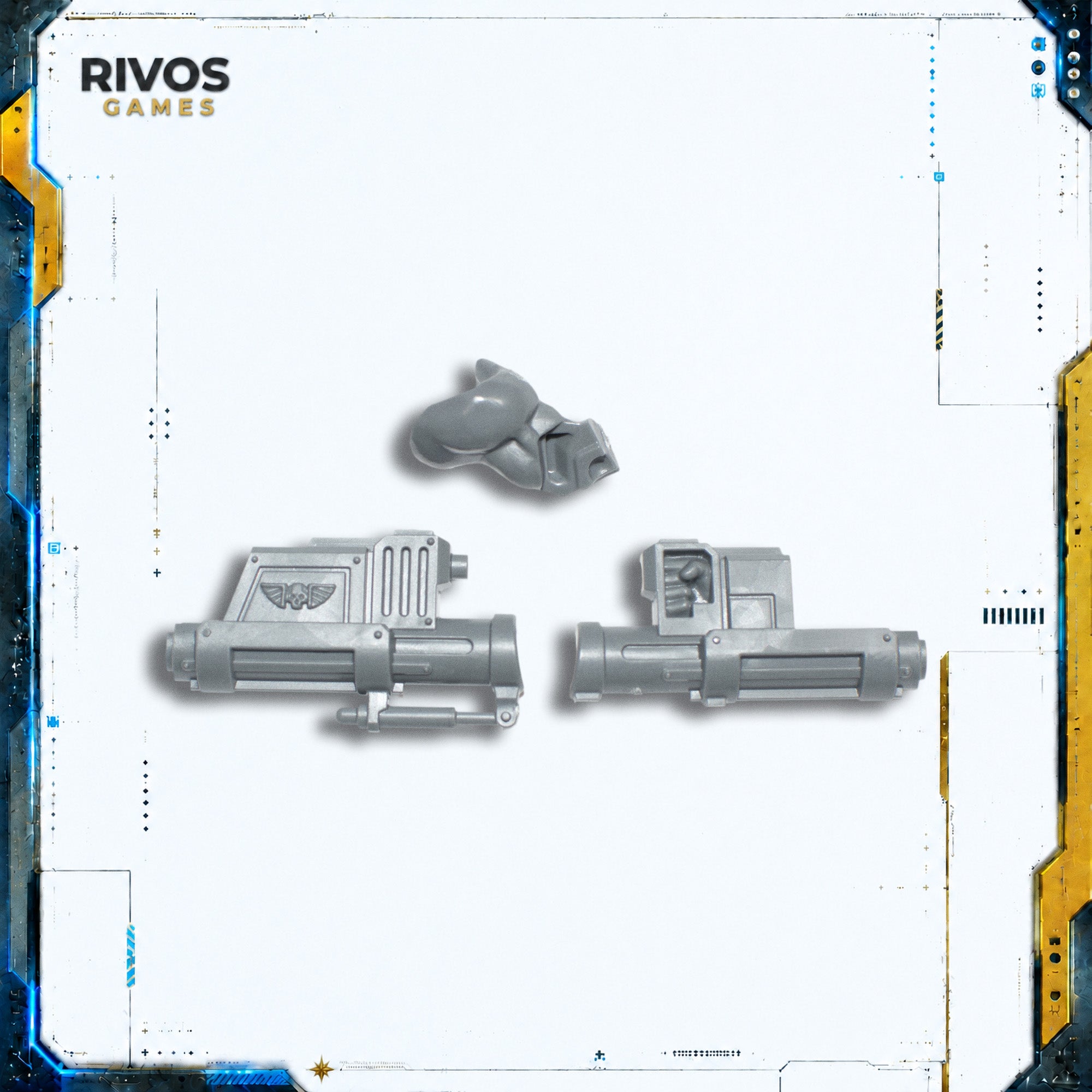 Warhammer 40K Astra Militarum Bullgryns Grenadier Gaunlet A - Bits (Bitz)