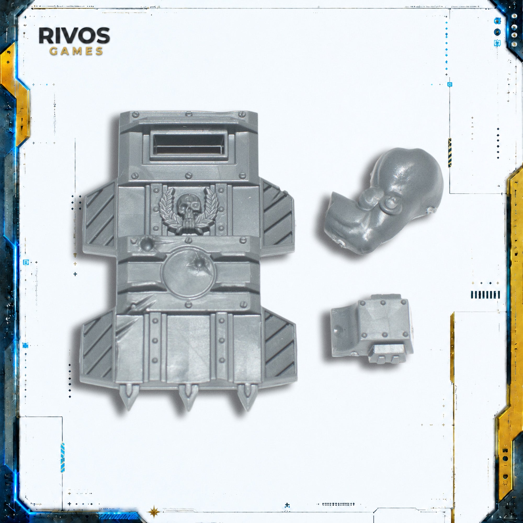 Warhammer 40K Astra Militarum Bullgryns Slabshield C - Bits (Bitz)
