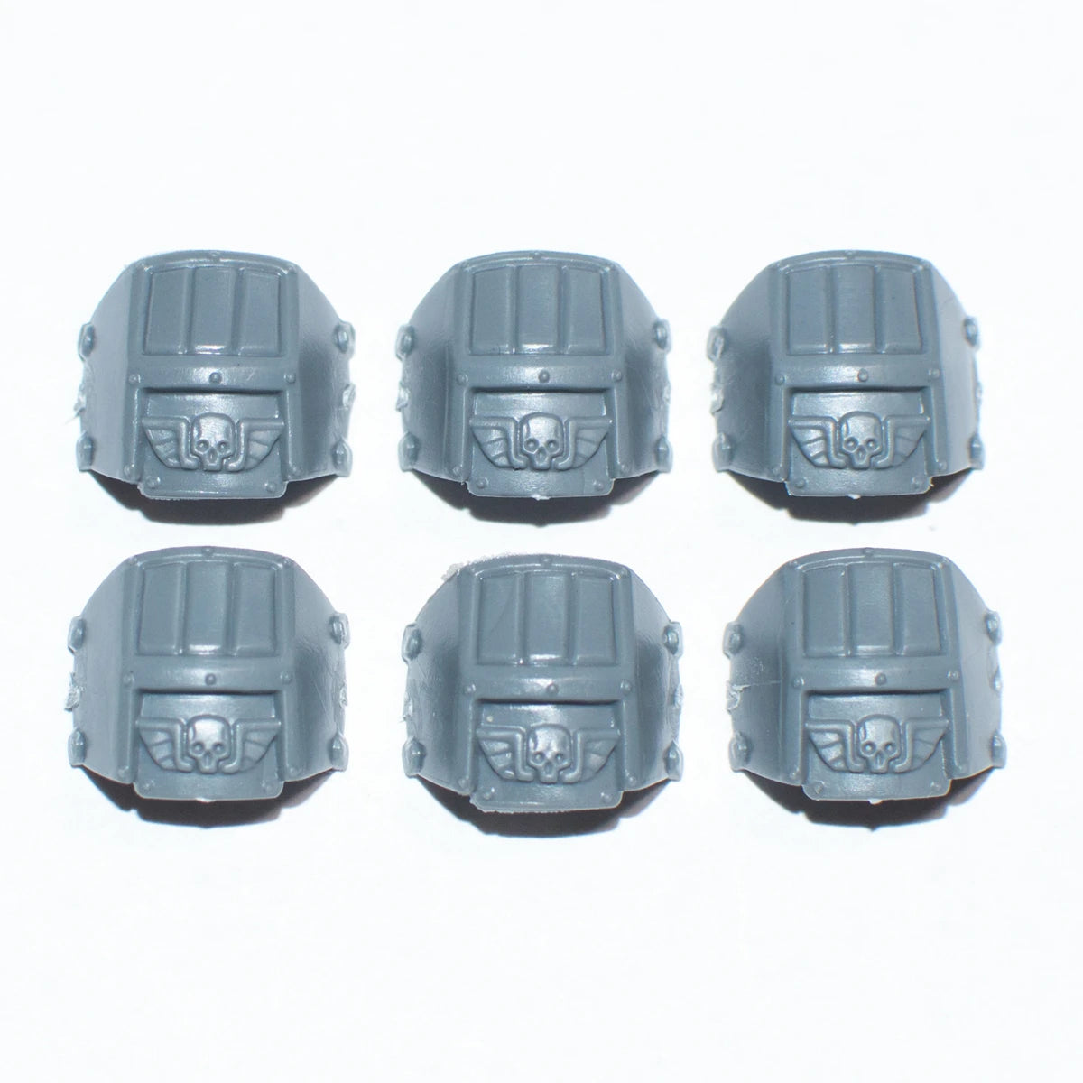 Warhammer 40K Astra Militarum Bullgryns Shoulder Pads x 6 Bits Bitz