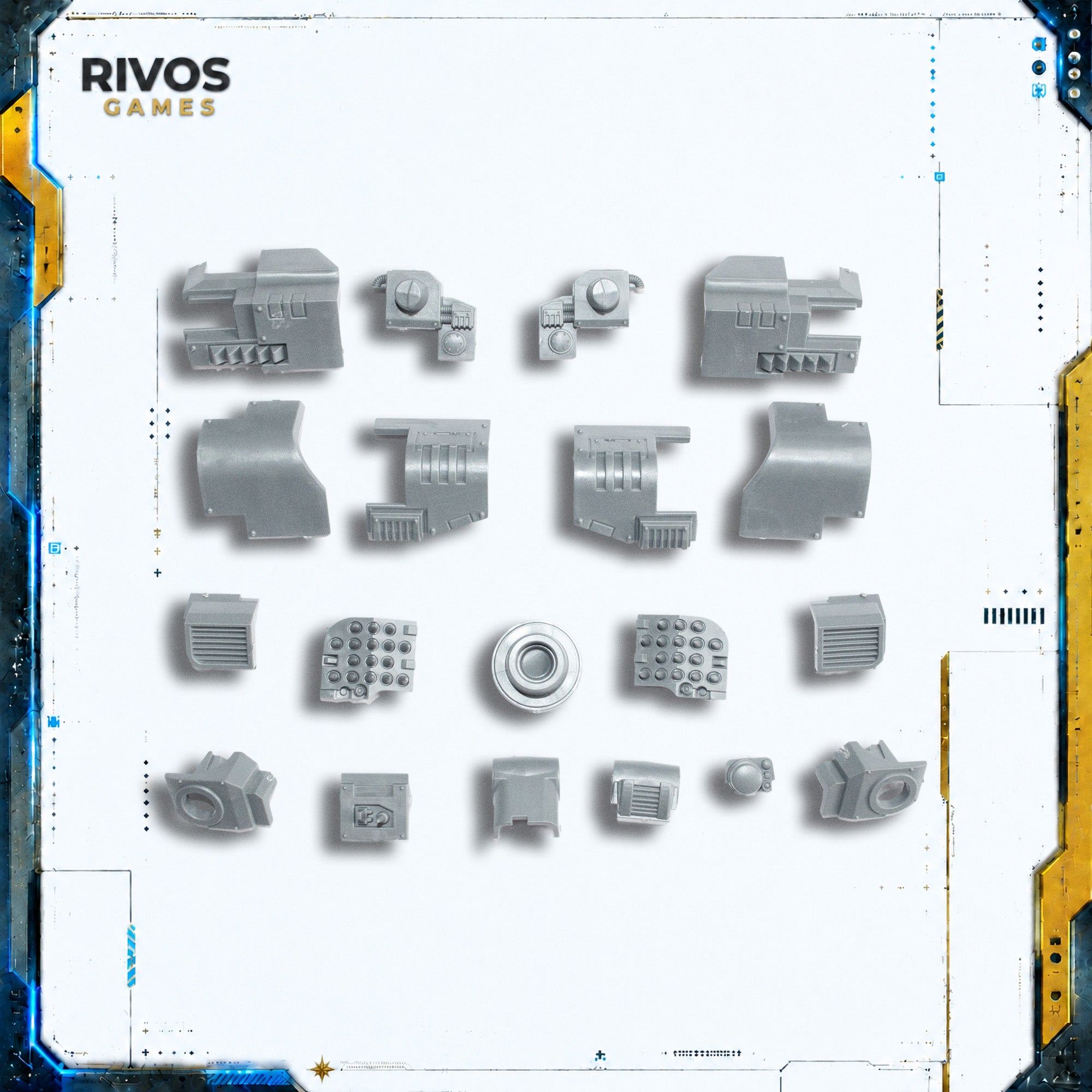 Horus Heresy Space Marines Deredeo Dreadnought Aiolos Missile Launcher - Bits (Bitz)