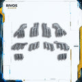 Warhammer 40K Orks Ork Kustom Boosta Blasta Exhausts - Bits (Bitz)