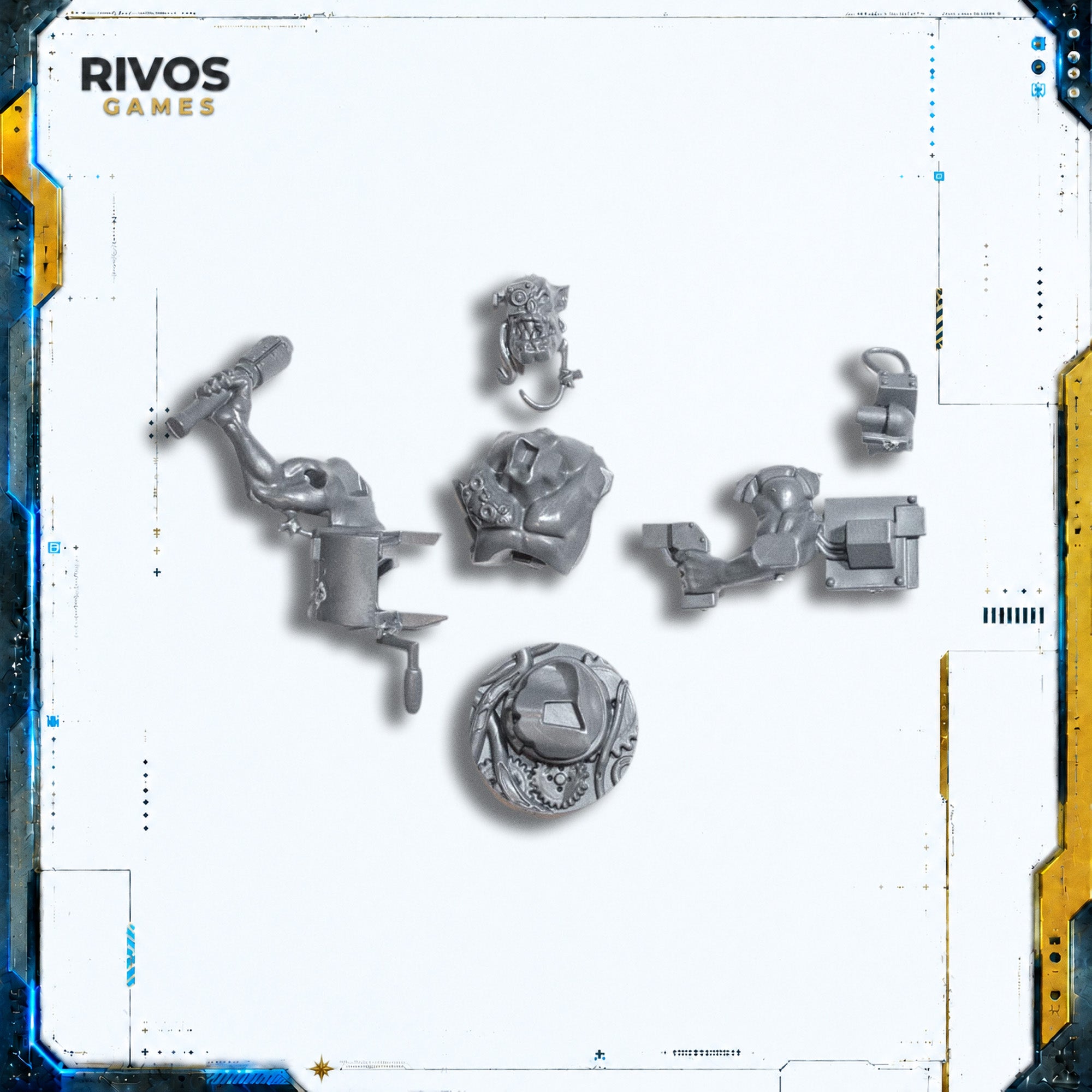 Warhammer 40K Orks Ork Kustom Boosta Blasta Gunner - Bits (Bitz)