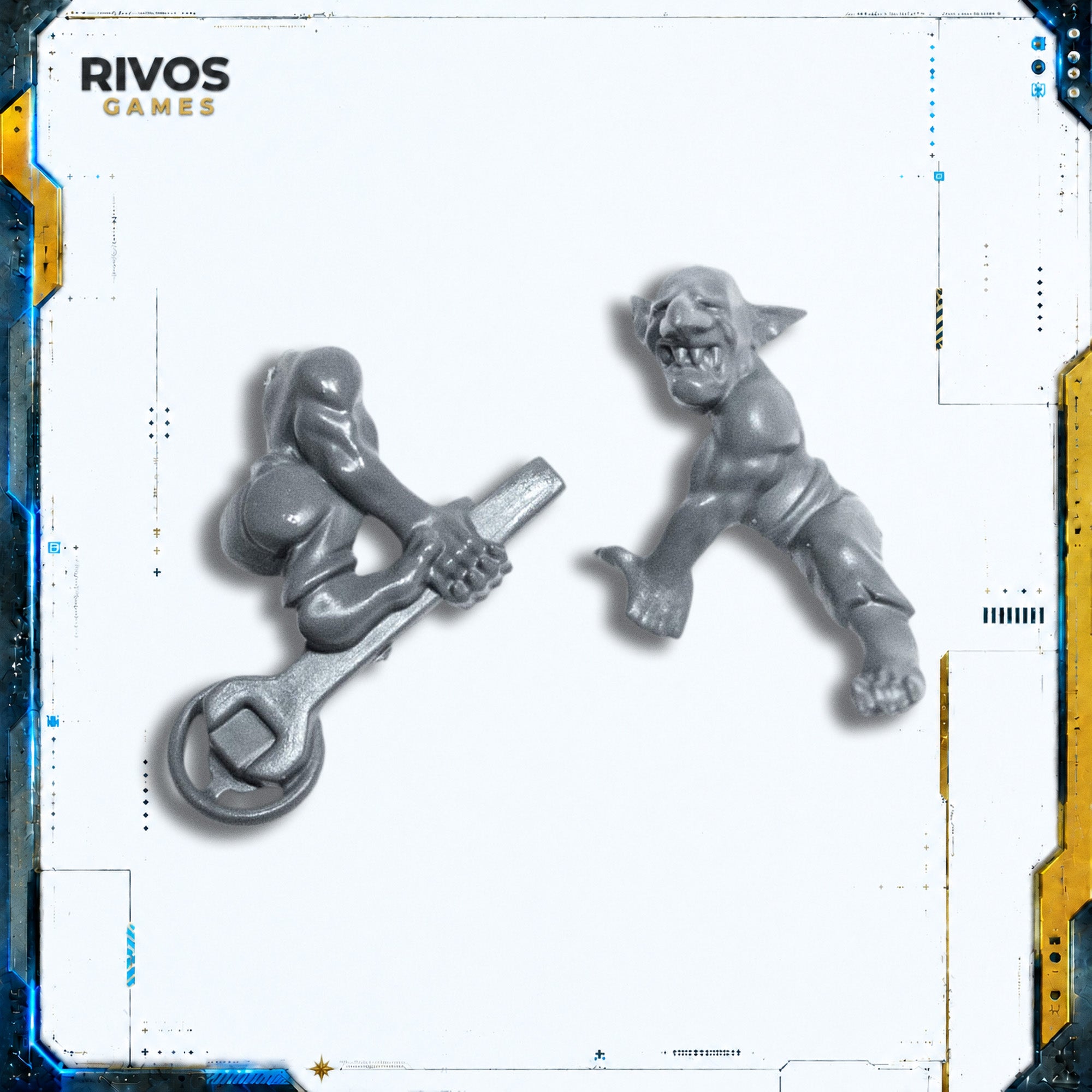 Warhammer 40K Orks Ork Kustom Boosta Blasta Grot A - Bits (Bitz)