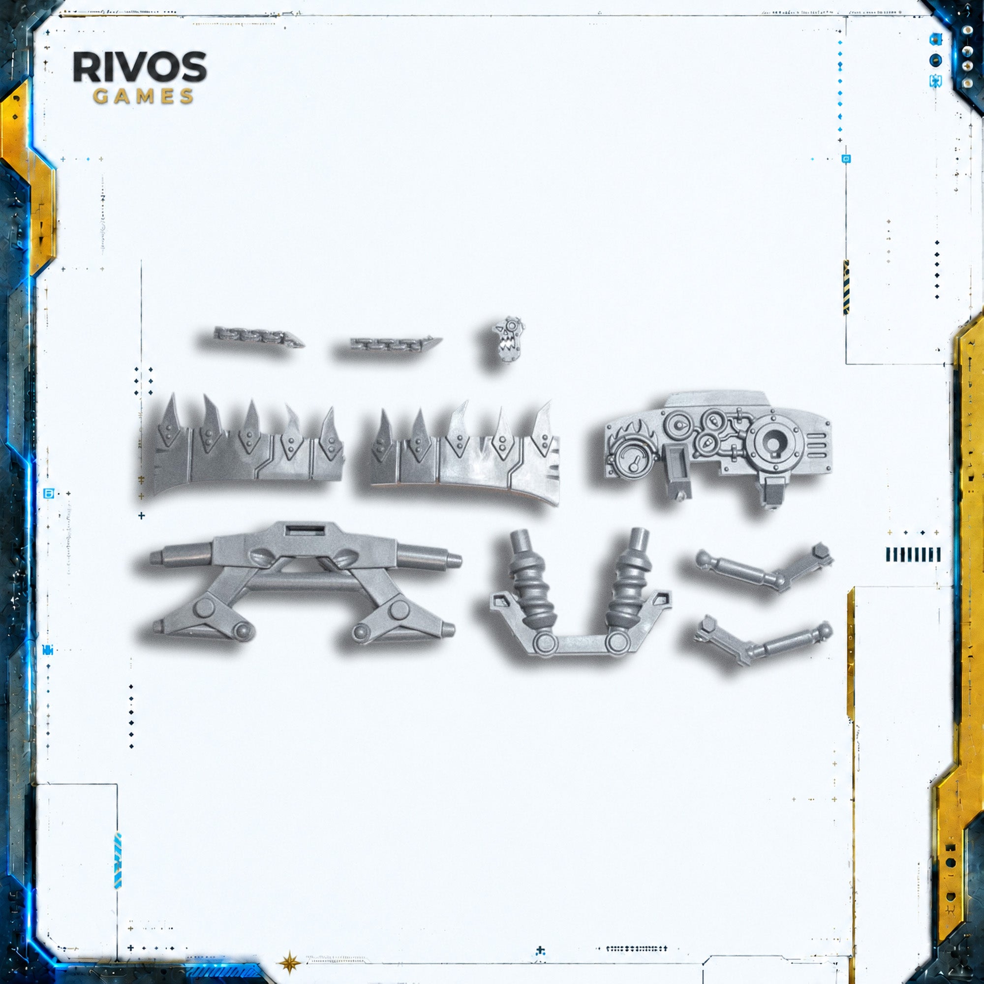 Warhammer 40K Orks Ork Kustom Boosta Blasta Accessories - Bits (Bitz)