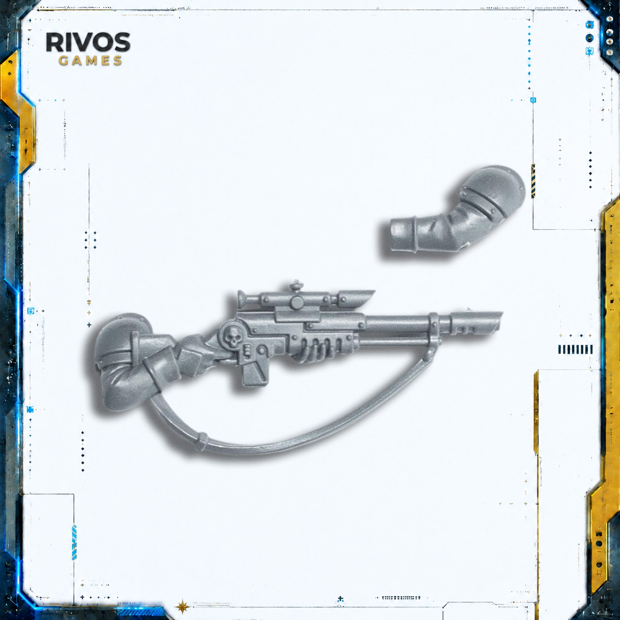 Warhammer 40K Death Korps of Krieg Sniper Rifle - Bits (Bitz)