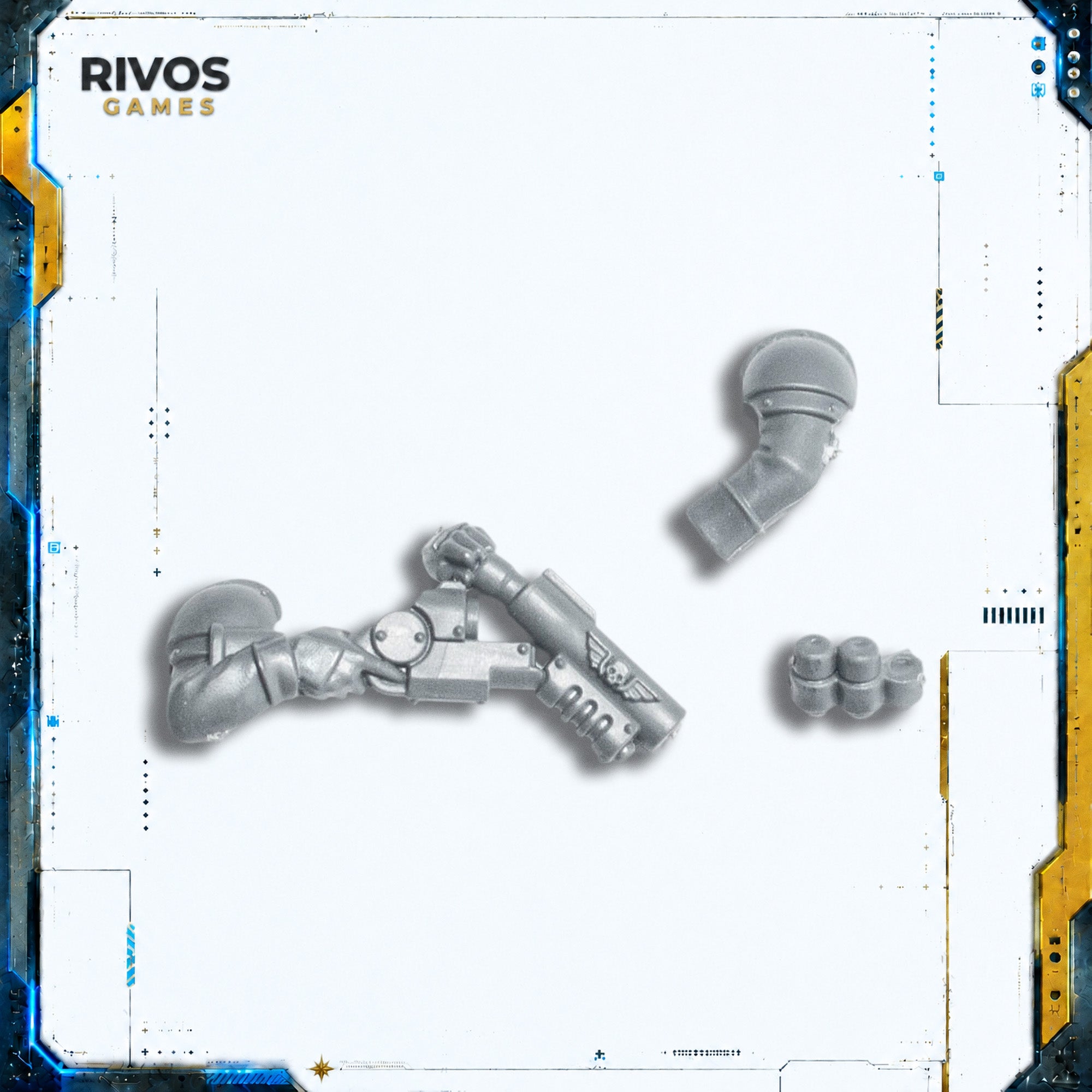 Warhammer 40K Death Korps of Krieg Grenade Launcher - Bits (Bitz)