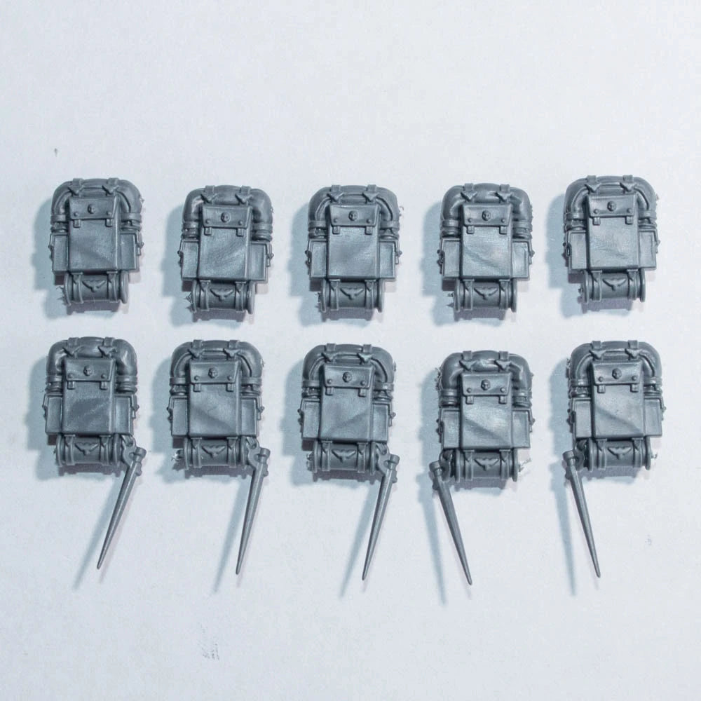 Warhammer 40K Death Korps of Krieg Backpack x 10 Bits Bitz