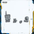 Warhammer 40K Death Korps of Krieg Spotter Backpack/Binoculars - Bits (Bitz)