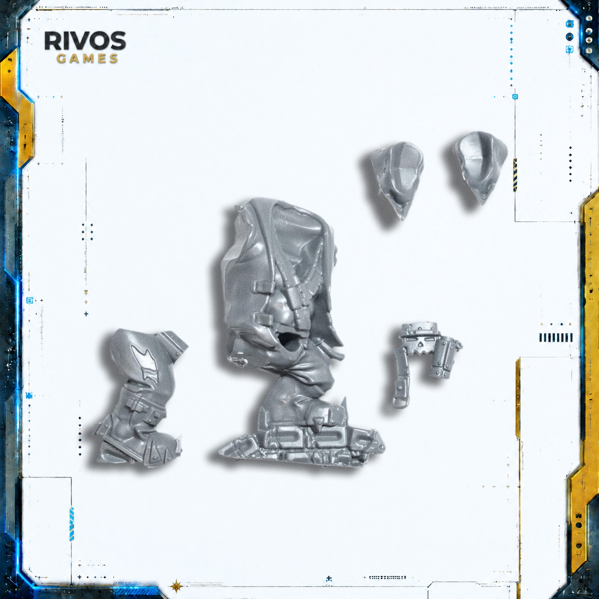 Warhammer 40K Orks Ork Kommandos Legs and Torso A - Bits (Bitz)