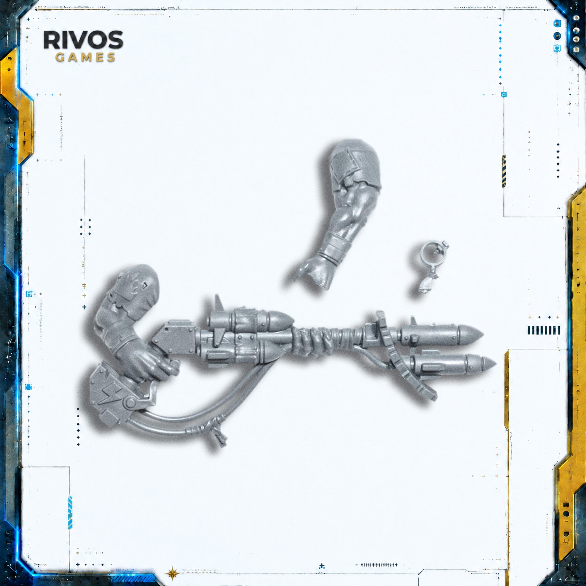 Warhammer 40K Orks Ork Kommandos Rokkit Launcha - Bits (Bitz)