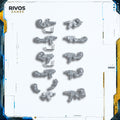 Warhammer 40K Orks Ork Kommandos Slugga x 10 - Bits (Bitz)