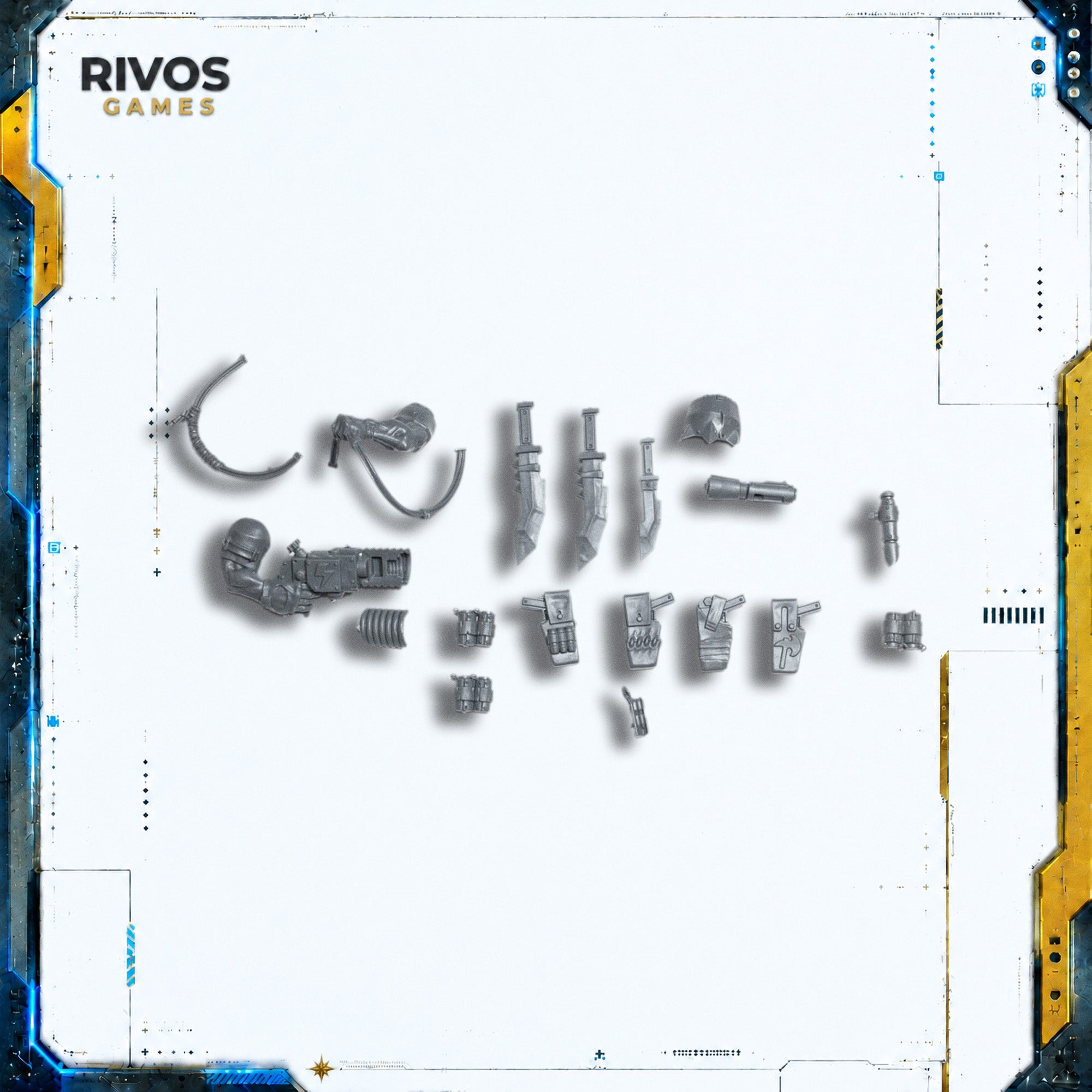 Warhammer 40K Orks Ork Kommandos Accessories - Bits (Bitz)