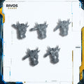 Warhammer Wood Elf Realms Wild Riders Torso x 5 A - Bits (Bitz)