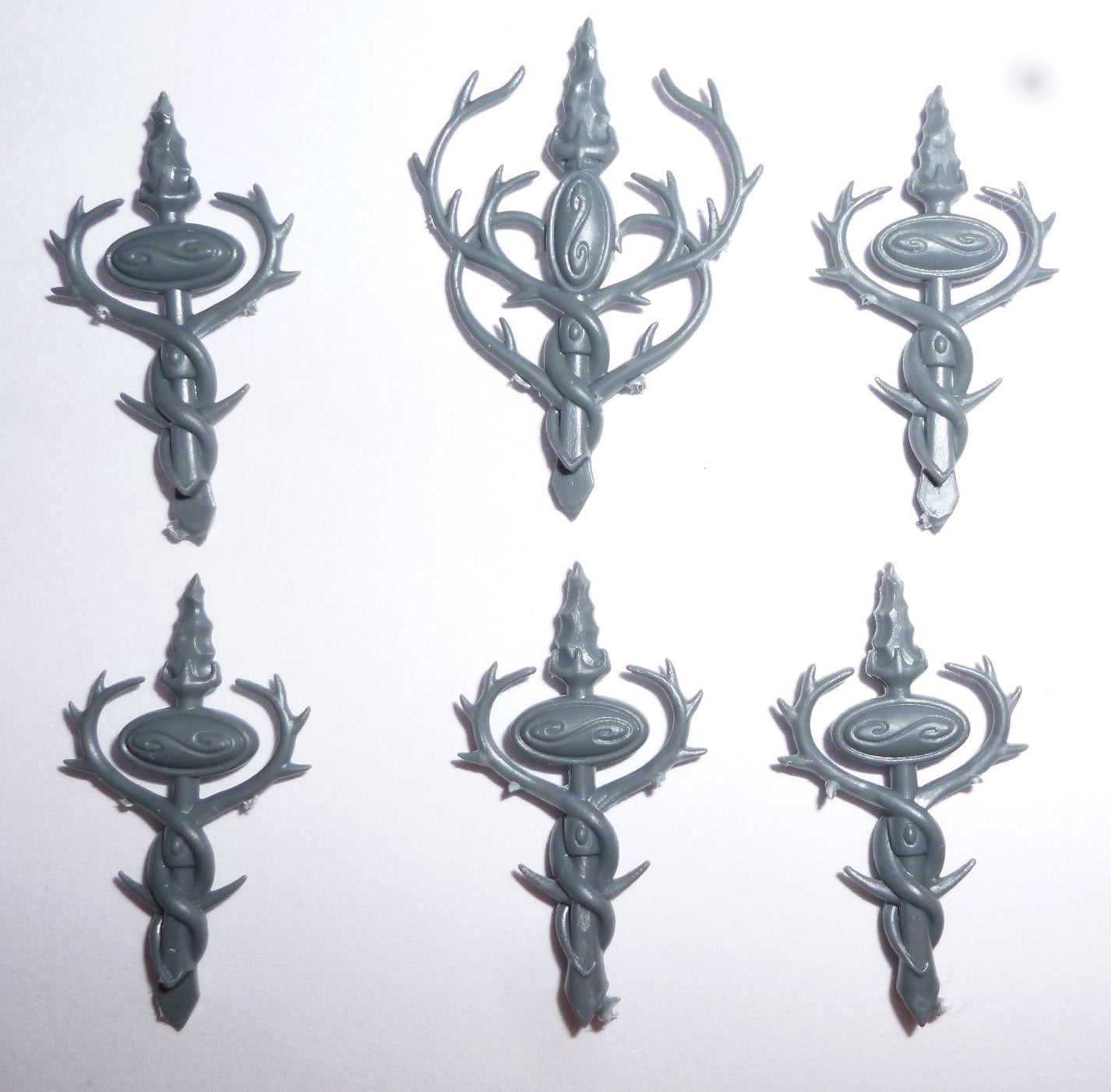 Wood Elf Realms Wild Riders Staff Tops A - Warhammer - Conversion Part