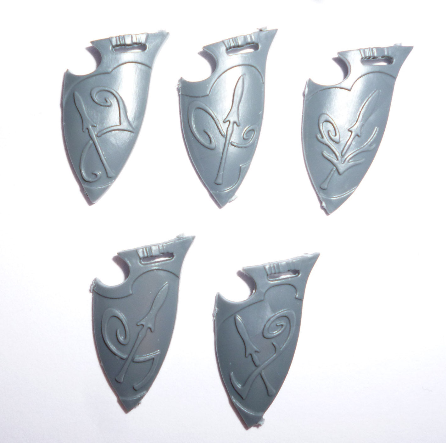 Wood Elf Realms Wild Riders Shields x 5 - Warhammer - Conversion Part