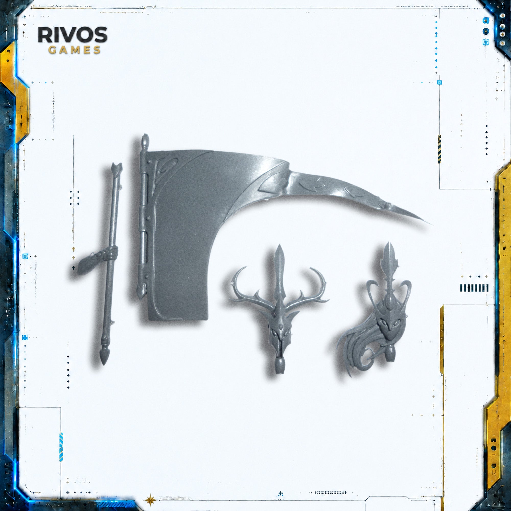 Warhammer Wood Elf Realms Wild Riders Standard - Bits (Bitz)
