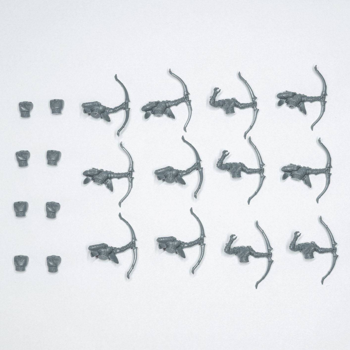 Wood Elf Realms Glade Guard Torsos x 20 - Warhammer - Kitbash Bit