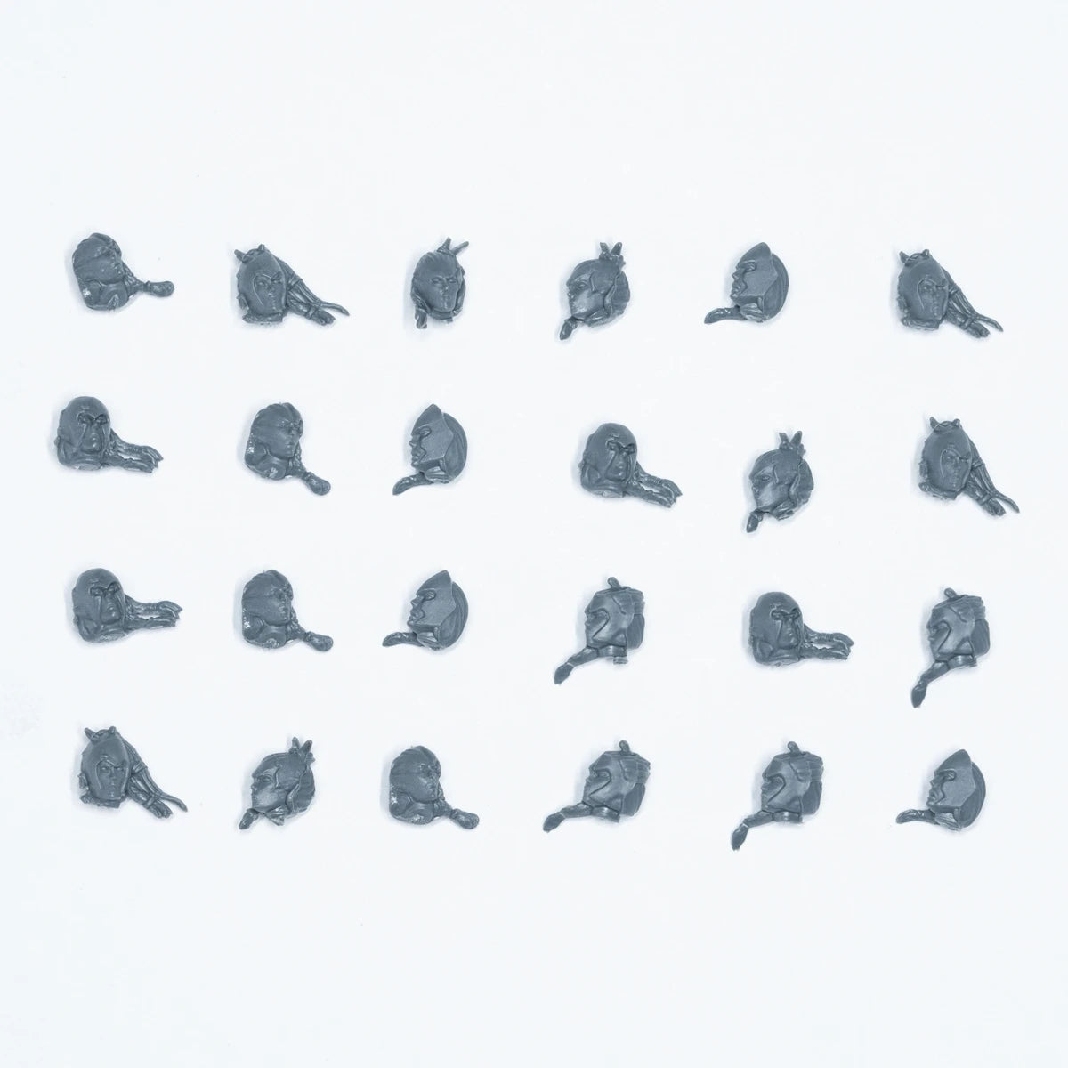 Warhammer Wood Elf Realms Glade Guard Heads A x 24 Bits Bitz