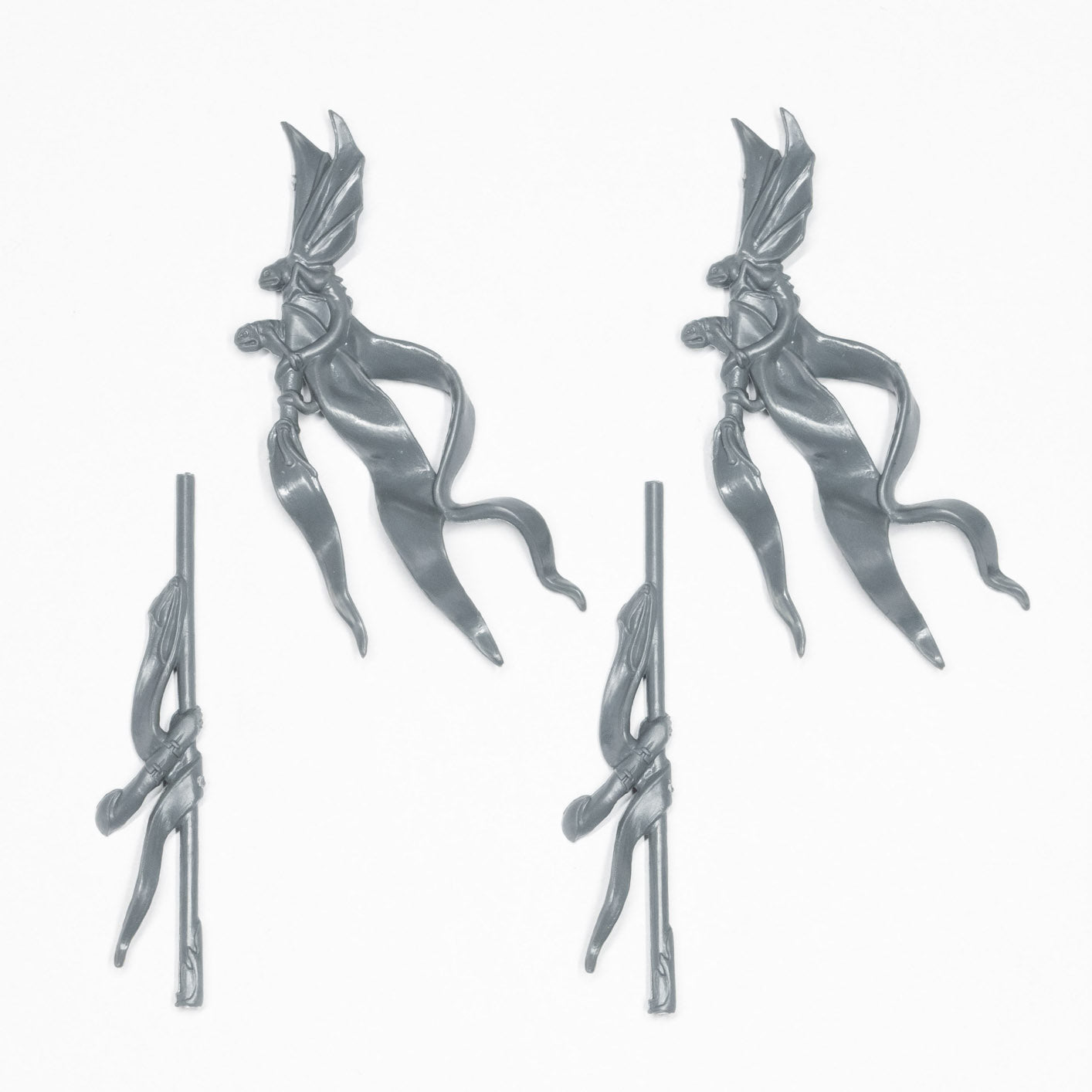 Wood Elf Realms Glade Guard Standard x 2 - Warhammer - Conversion Part