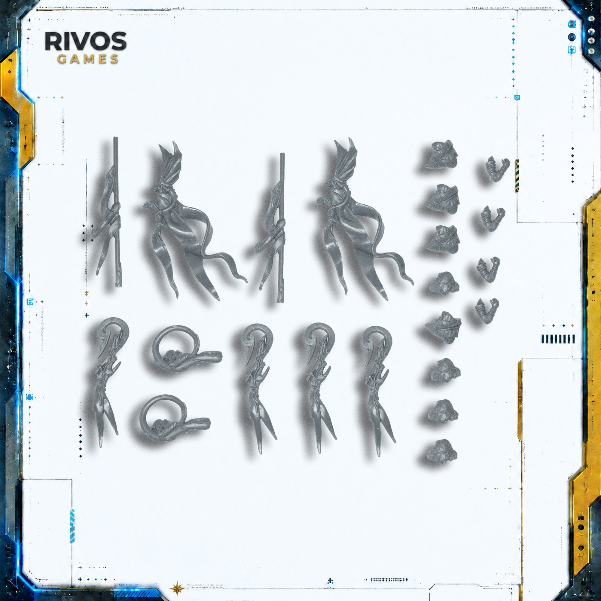 Warhammer Wood Elf Realms Glade Guard Accessories - Bits (Bitz)
