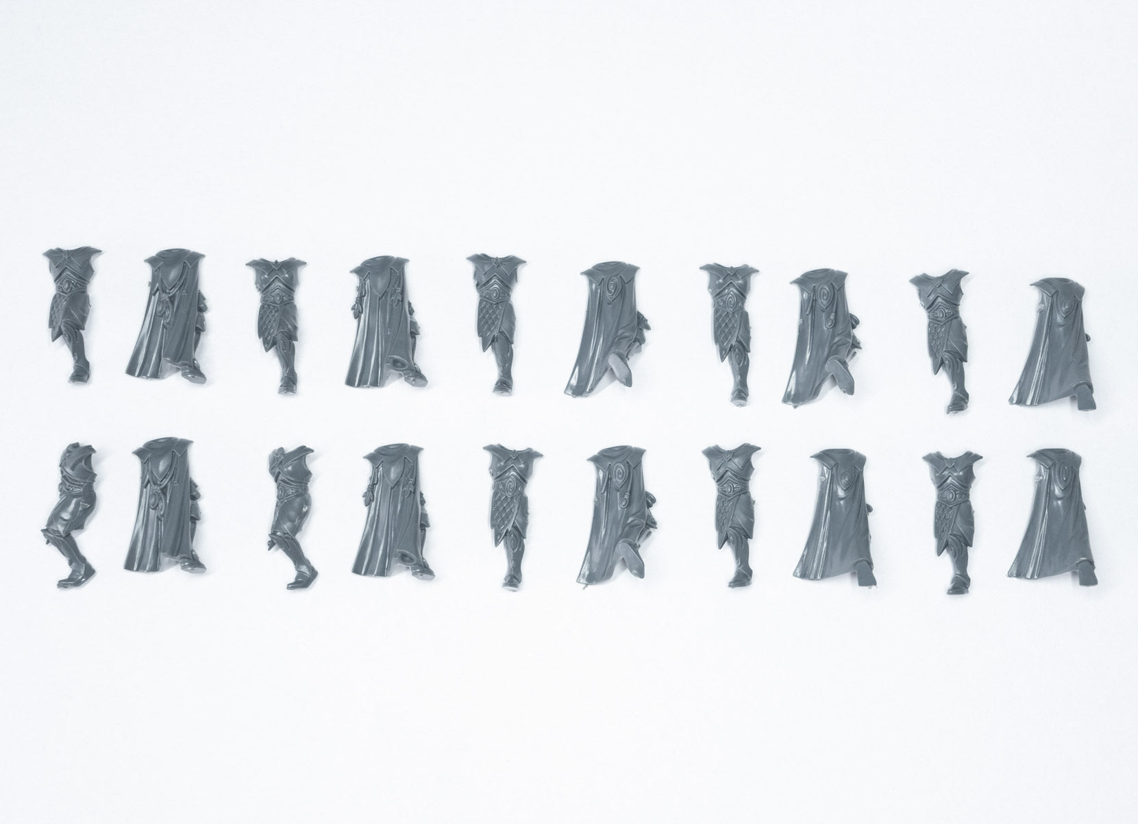 Wood Elf Realms Eternal Guard Legs and Torso x 10 - Warhammer - Spare Part