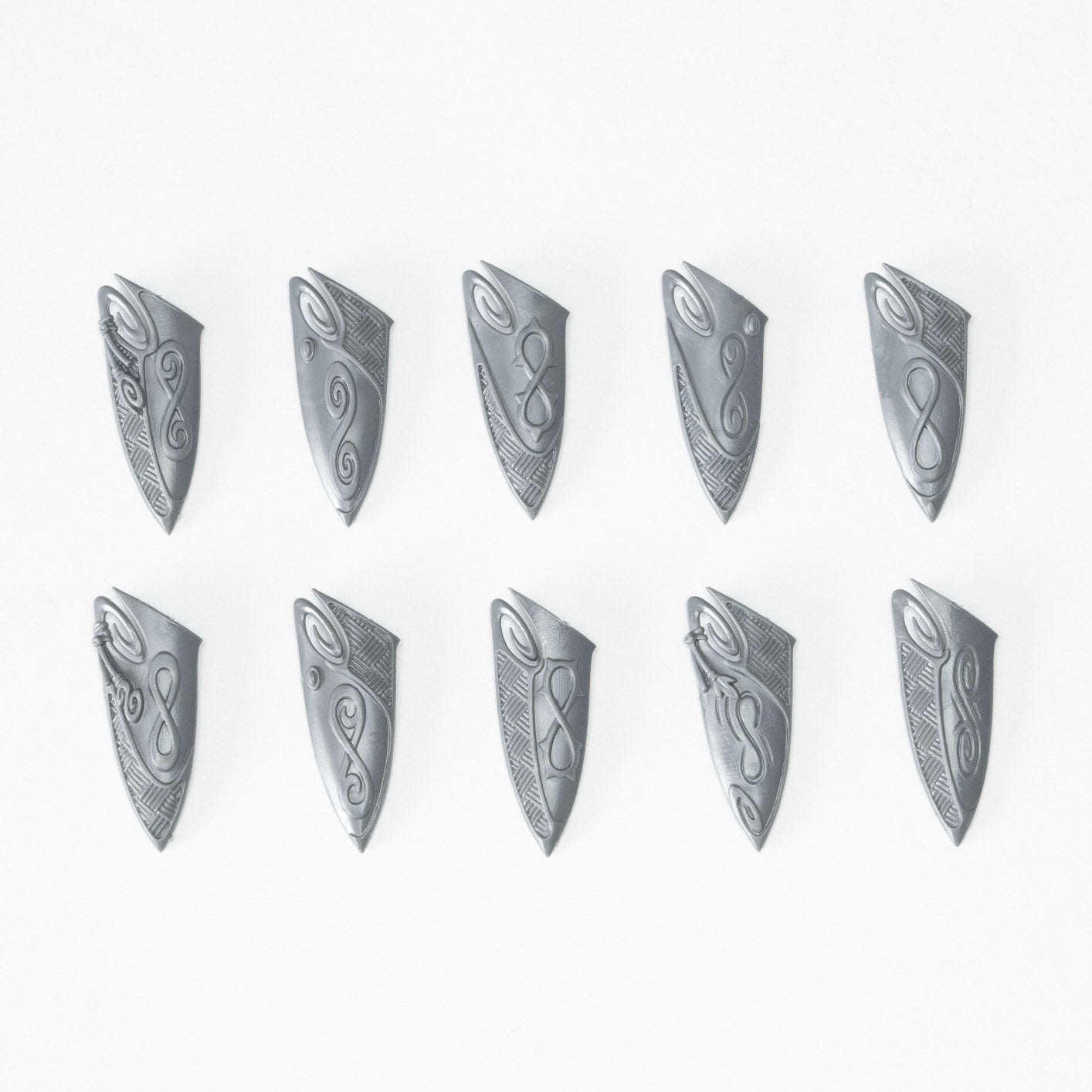 Wood Elf Realms Eternal Guard Shields x 10 - Warhammer - Conversion Part