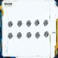 Warhammer Wood Elf Realms Eternal Guard Heads B x 10 - Bits (Bitz)