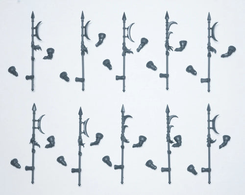 Warhammer Grand Cathay Jade Warriors Halberd x 10 Bits Bitz