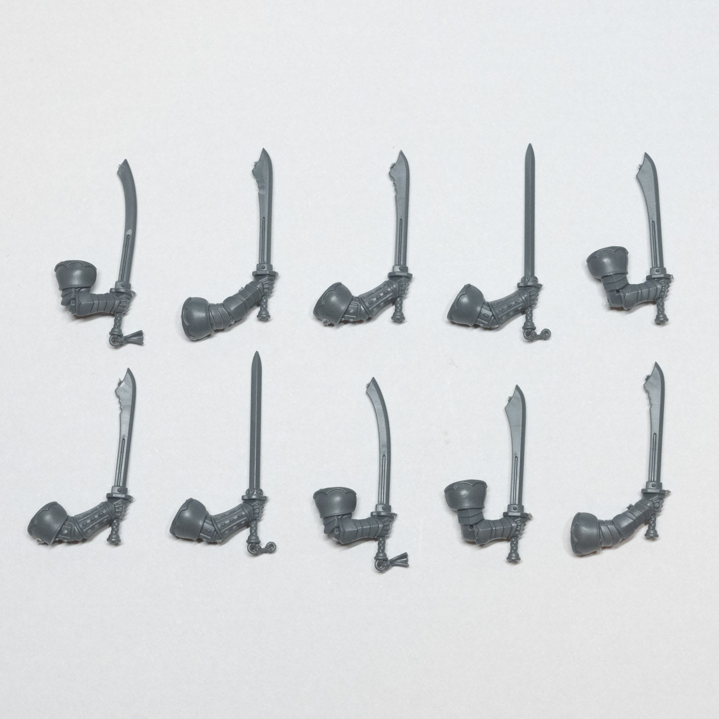 Grand Cathay Jade Warriors Swords x 10 - Warhammer - Conversion Part
