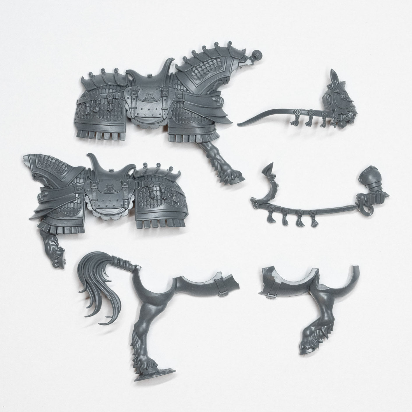 Grand Cathay Jade Lancers Horse E - Warhammer - Conversion Part