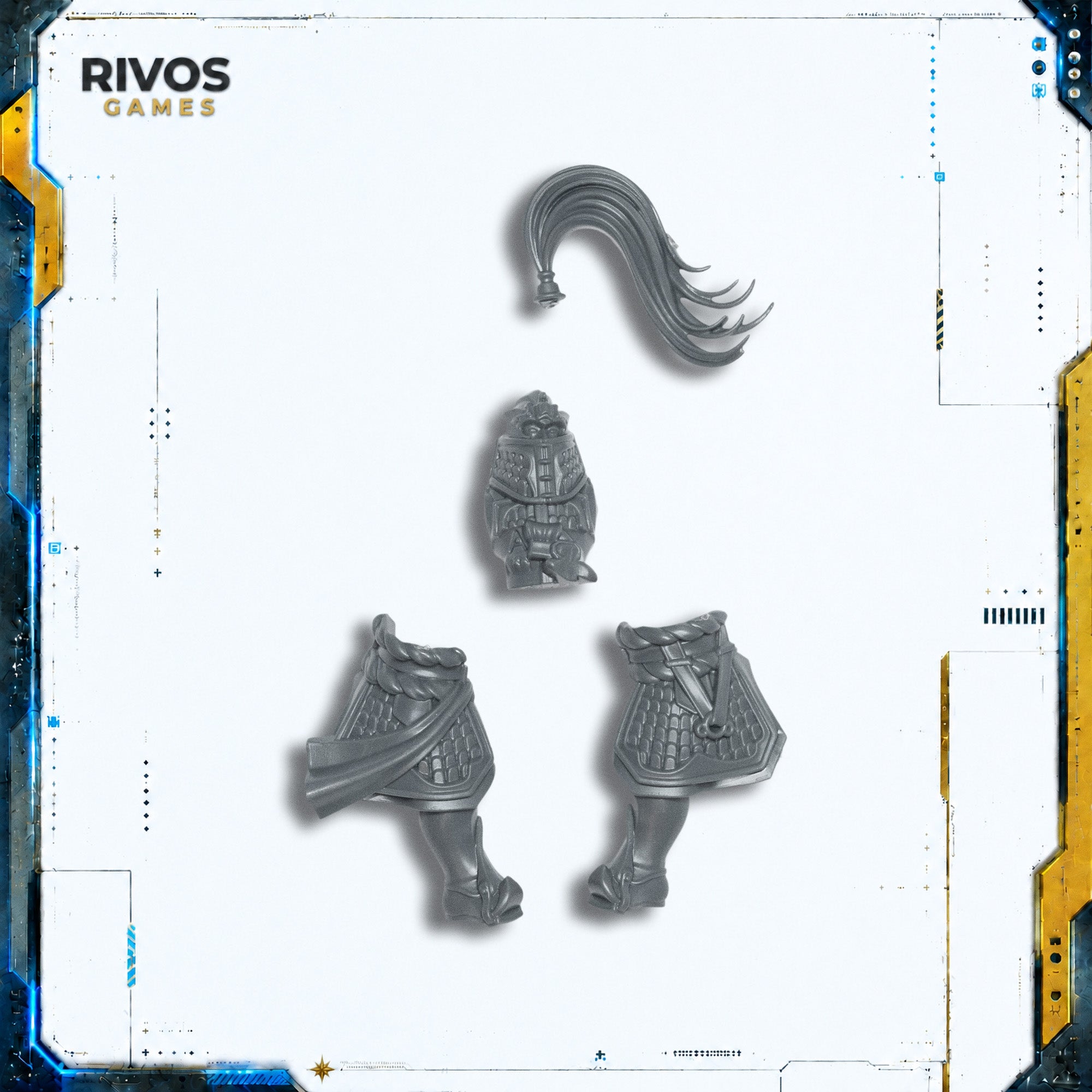 Warhammer Grand Cathay Jade Lancers Rider A - Bits (Bitz)