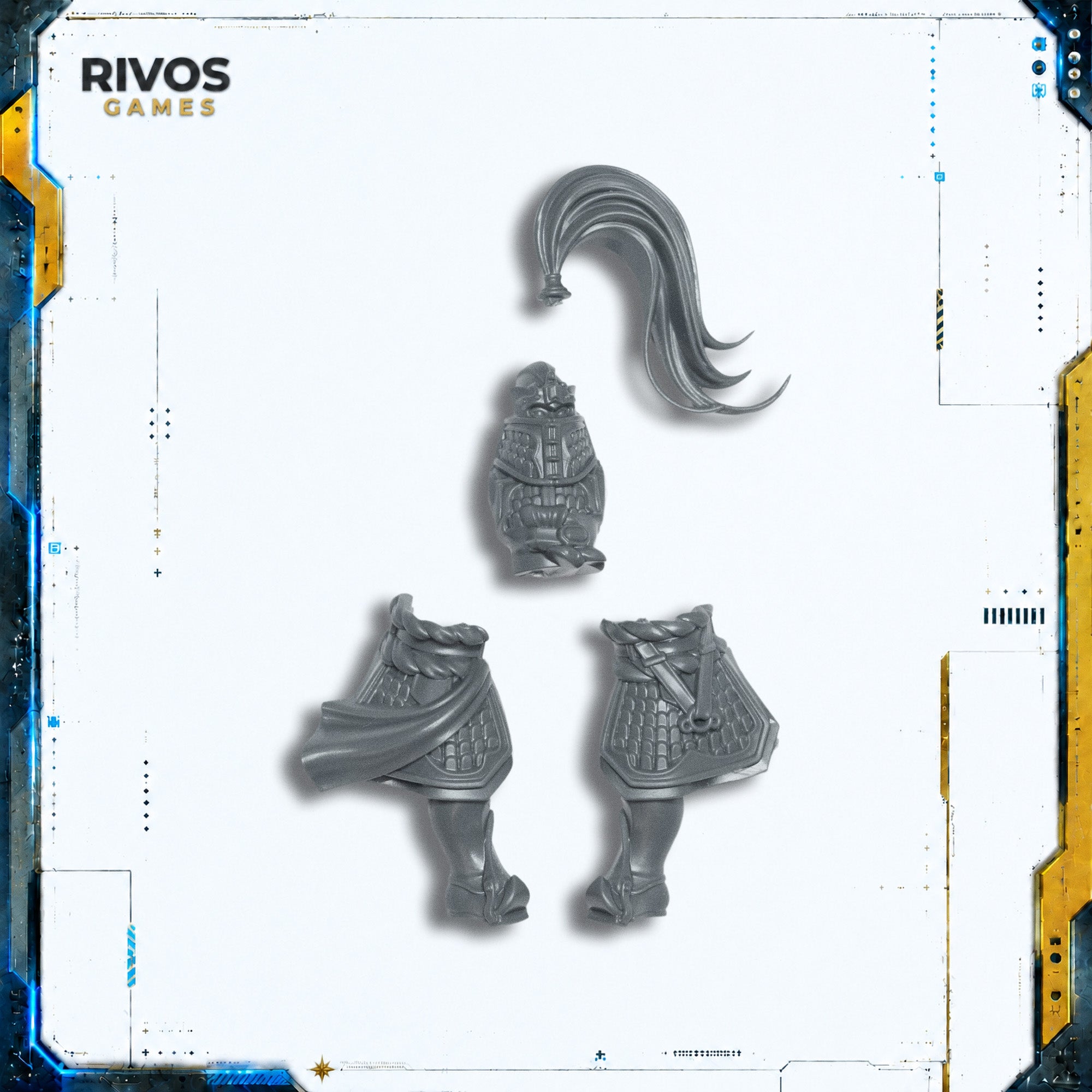 Warhammer Grand Cathay Jade Lancers Rider B - Bits (Bitz)