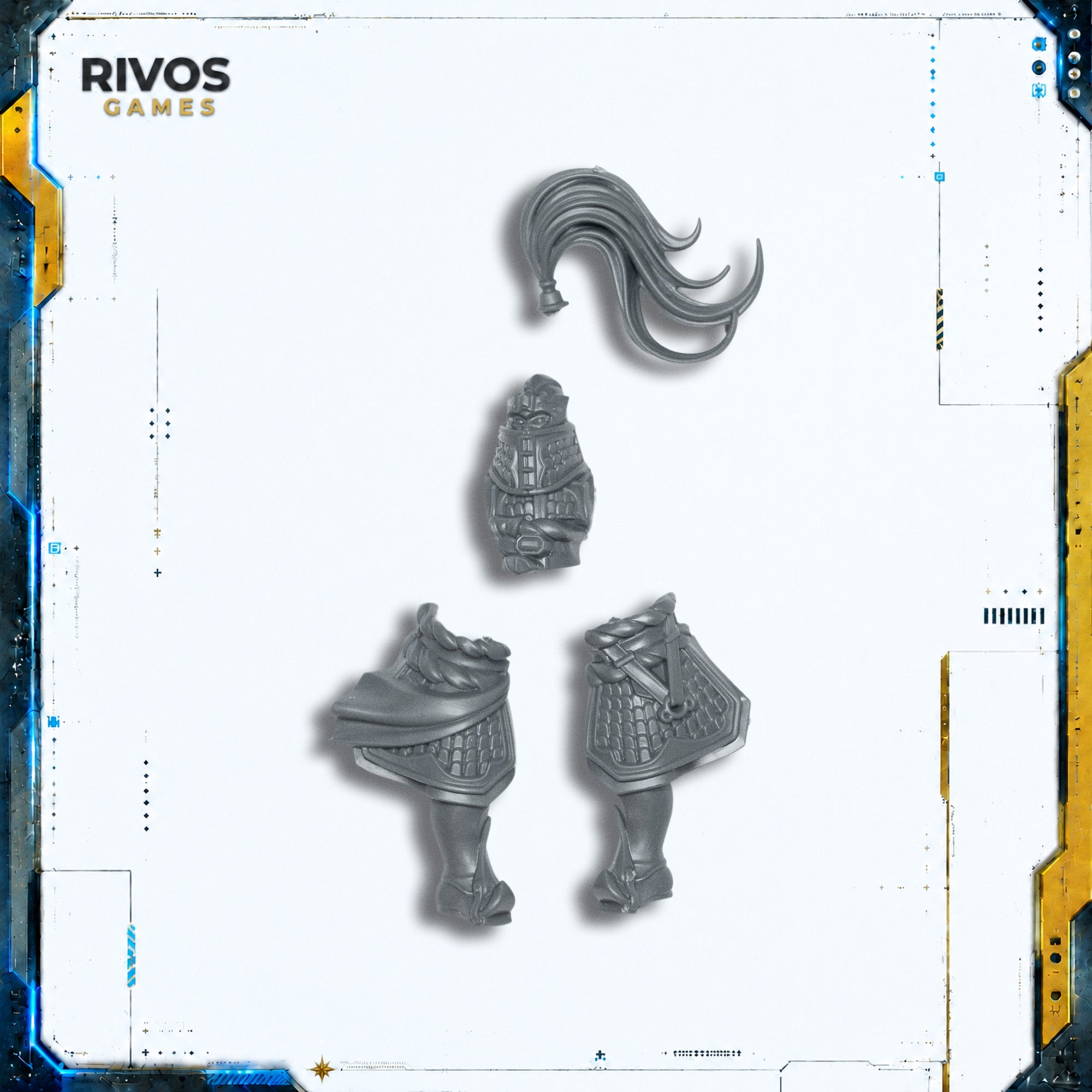 Warhammer Grand Cathay Jade Lancers Rider E - Bits (Bitz)