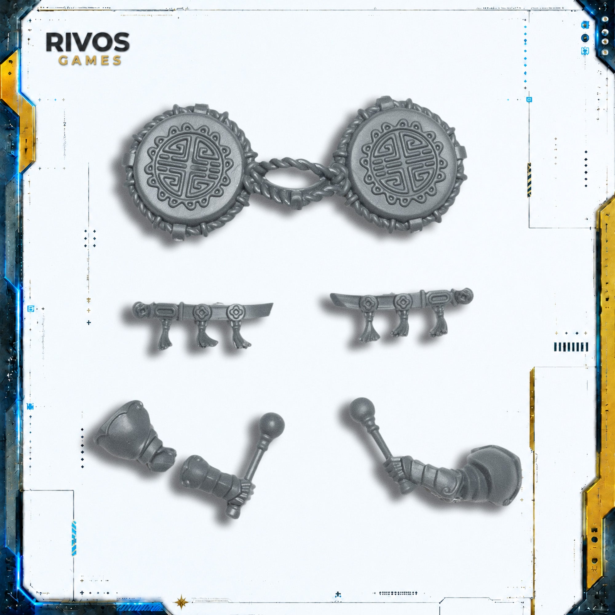 Warhammer Grand Cathay Jade Lancers Drummer - Bits (Bitz)