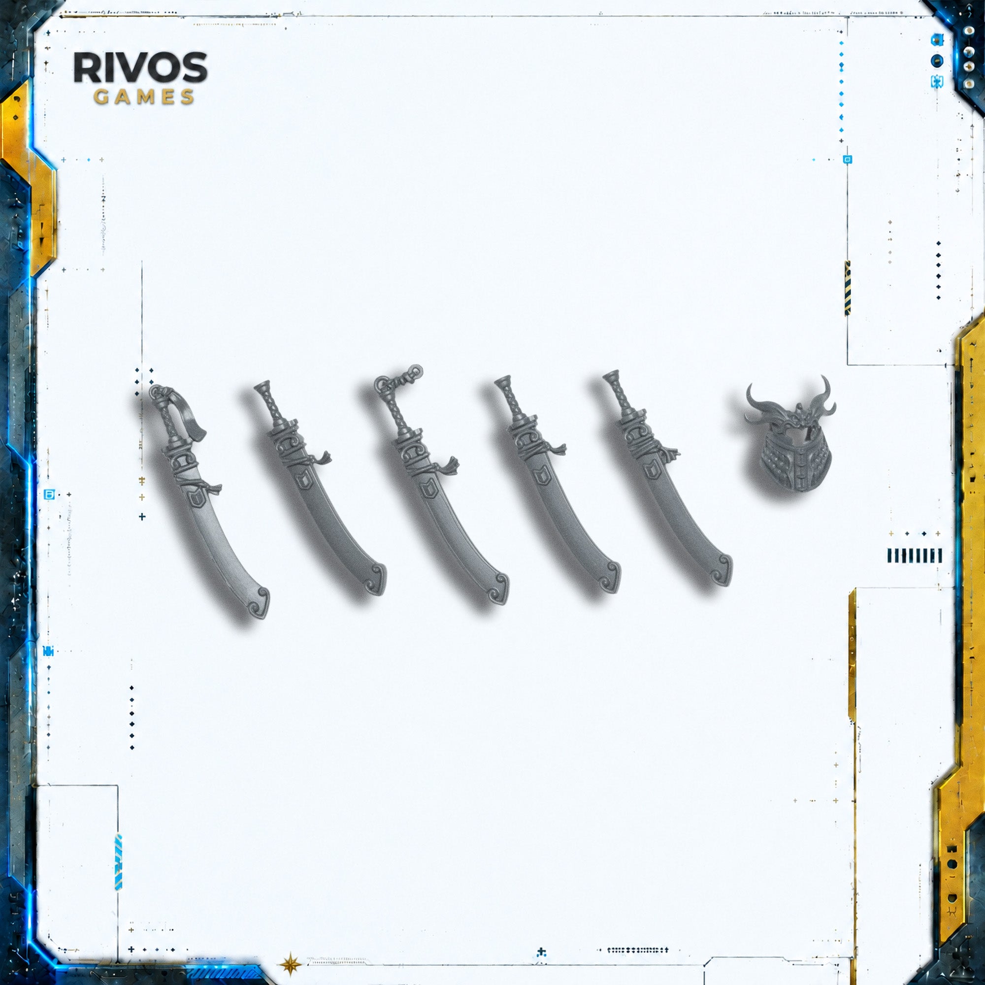 Warhammer Grand Cathay Jade Lancers Accessories - Bits (Bitz)