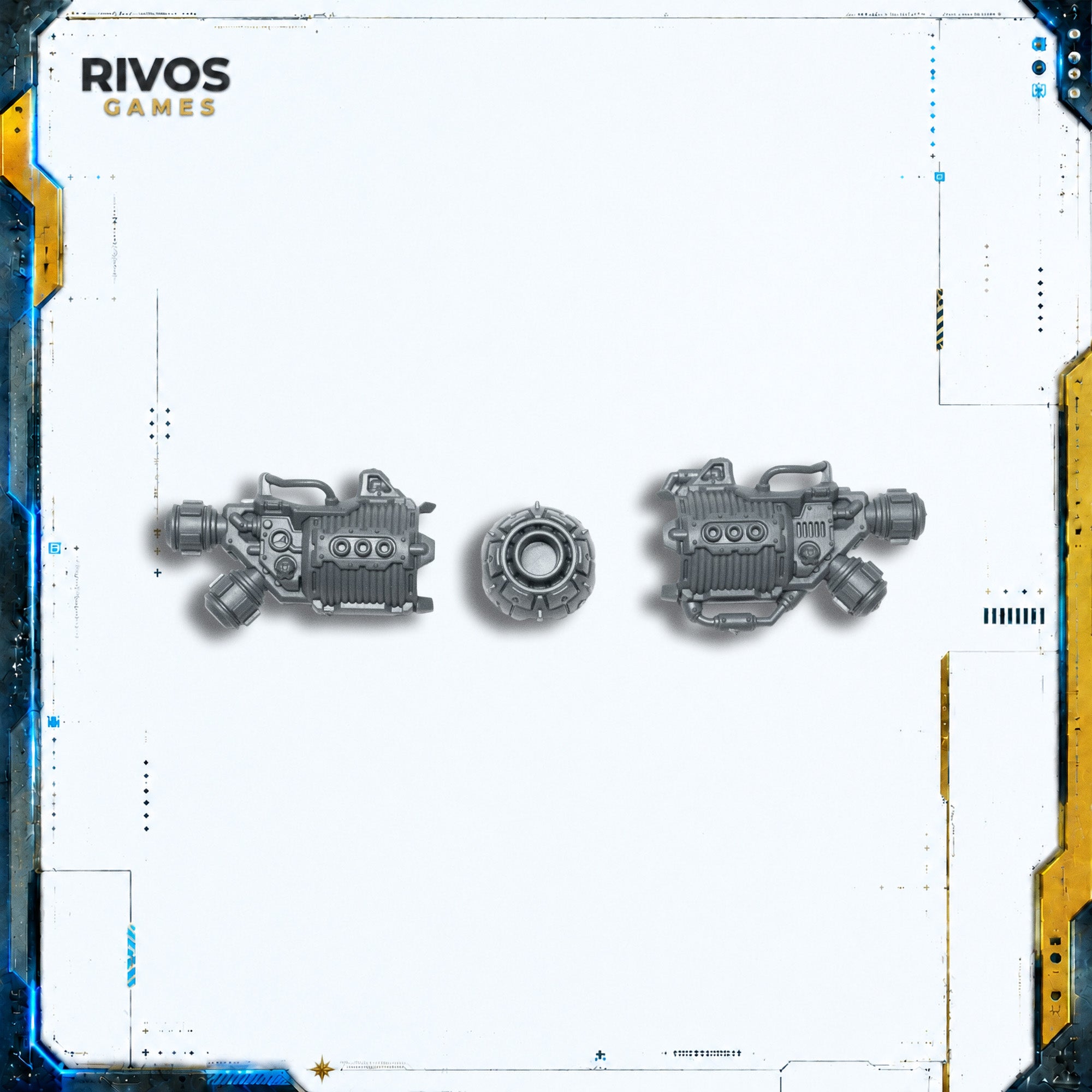 Horus Heresy Space Marines Saturnine Terminator Squad Plasma Bombard - Bits (Bitz)