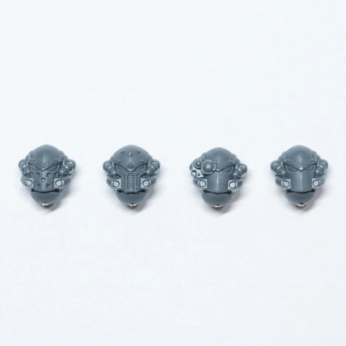 Horus Heresy Space Marines Saturnine Terminator Squad Heads x 4  Bits Bitz