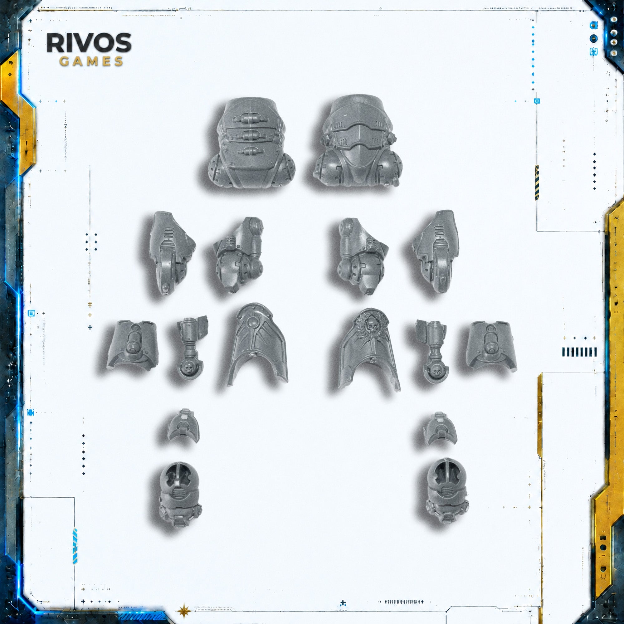 Horus Heresy Space Marines Saturnine Praetor Legs - Bits (Bitz)
