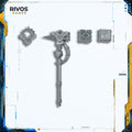 Horus Heresy Space Marines Saturnine Praetor Concussion Hammer - Bits (Bitz)
