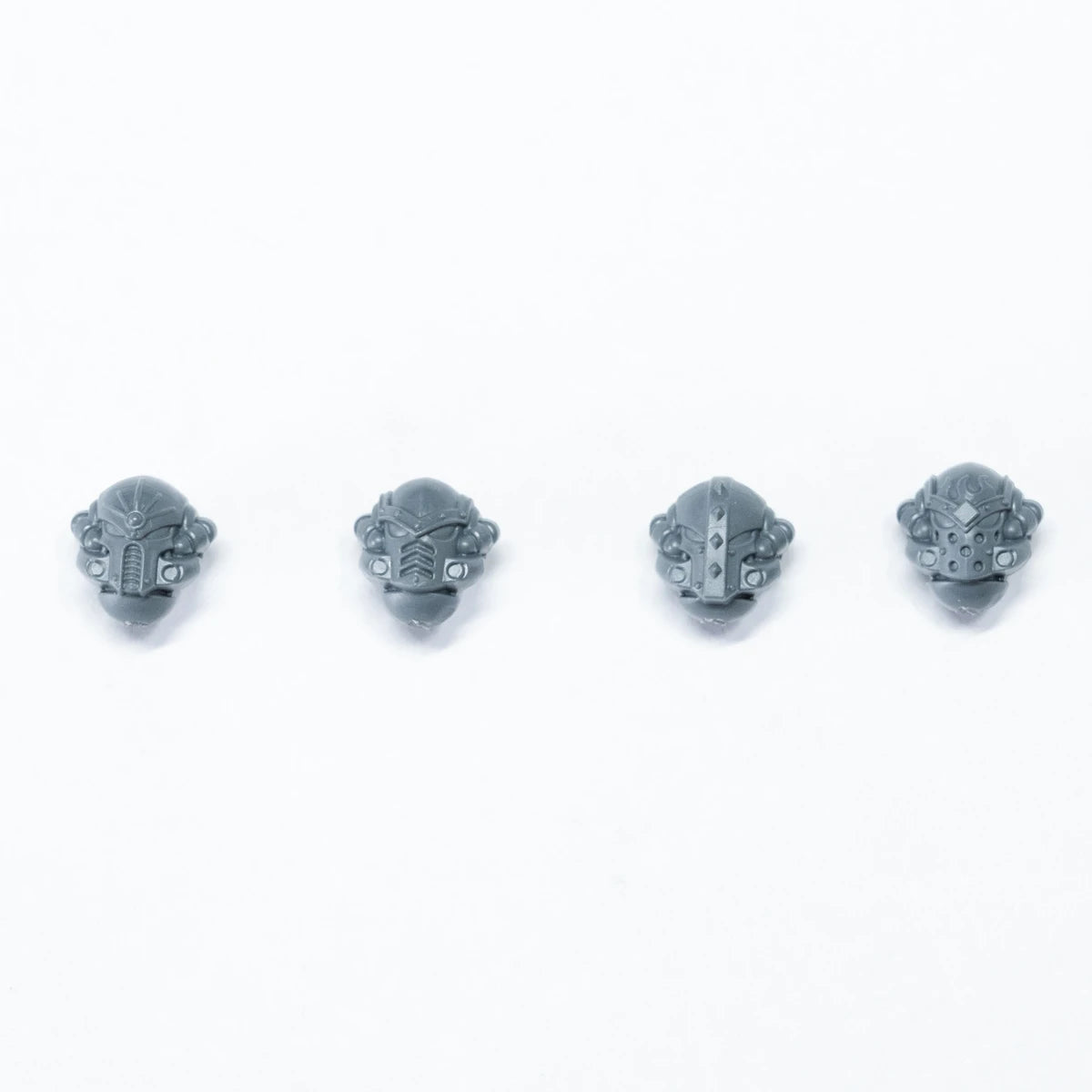 Horus Heresy Space Marines Saturnine Praetor Heads x 4 Bits Bitz