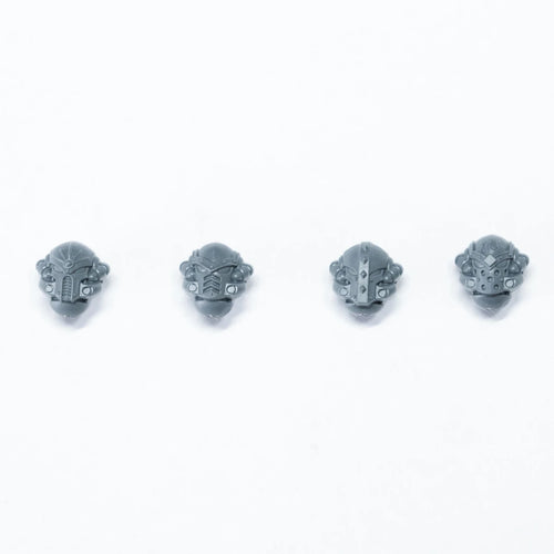 Horus Heresy Space Marines Saturnine Praetor Heads x 4 Bits Bitz